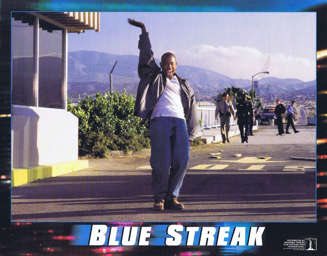 BLUE STREAK Original Lobby card 8 Martin Lawrence Luke Wilson