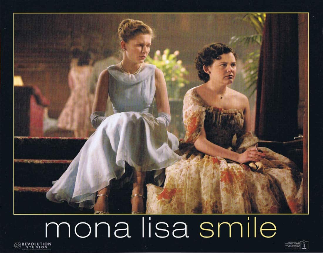 MONA LISA SMILE Original Lobby card 6 Julia Roberts Kirsten Dunst Julia Stiles