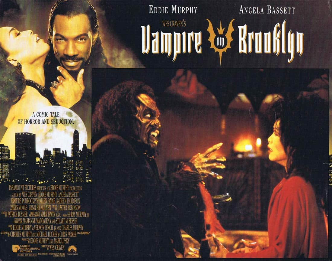 VAMPIRE IN BROOKLYN Original Lobby card 1 Wes Craven Eddie Murphy