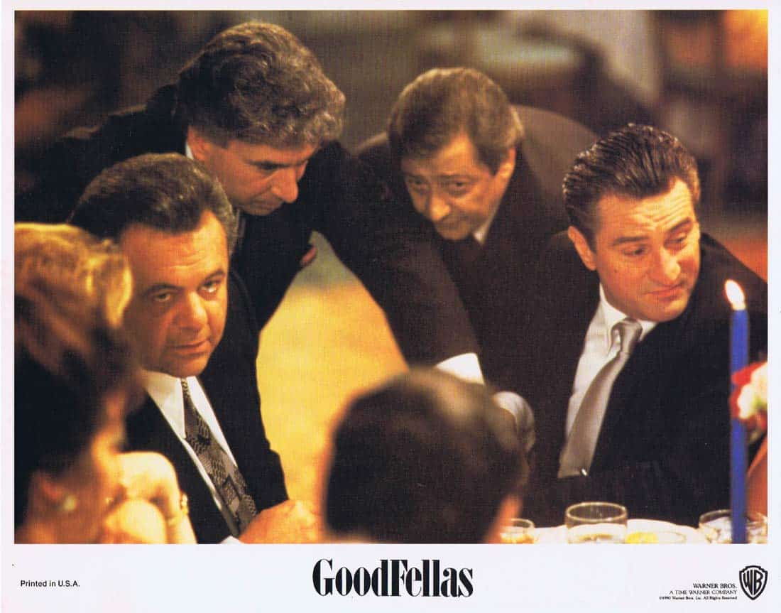 GOODFELLAS Lobby Card 2 Robert De Niro Ray Liotta Martin Scorsese