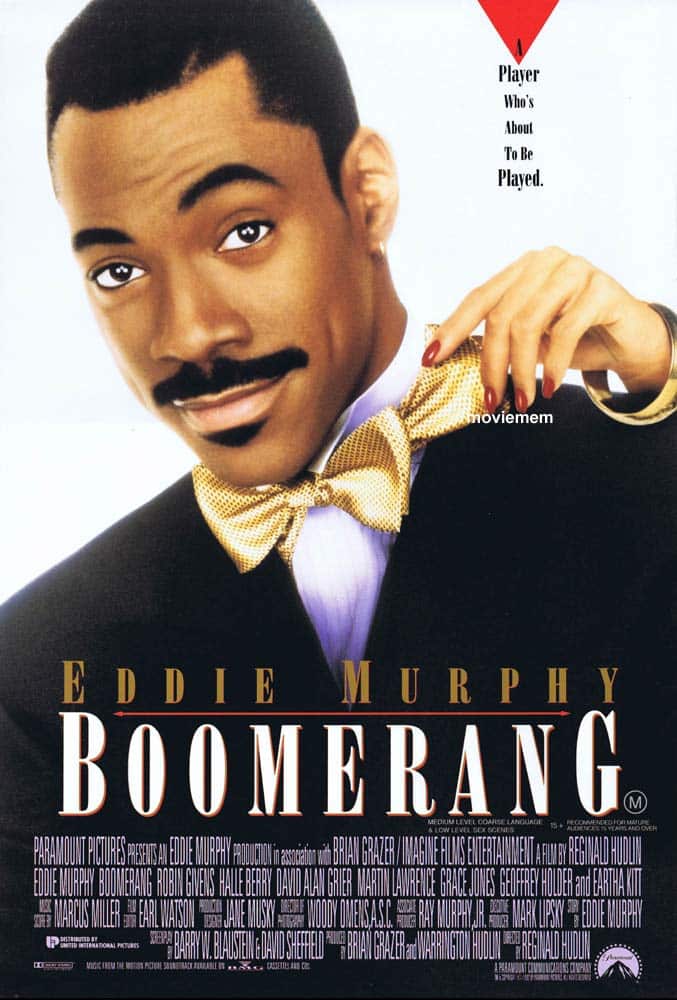 BOOMERANG Original Daybill Movie Poster Eddie Murphy Halle Berry Robin Givens