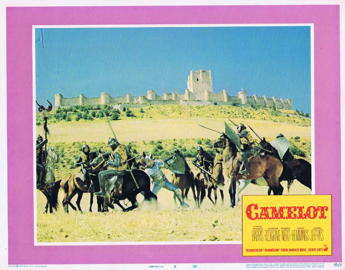 CAMELOT Original Lobby Card 8 Richard Harris Vanessa Redgrave David Hemmings