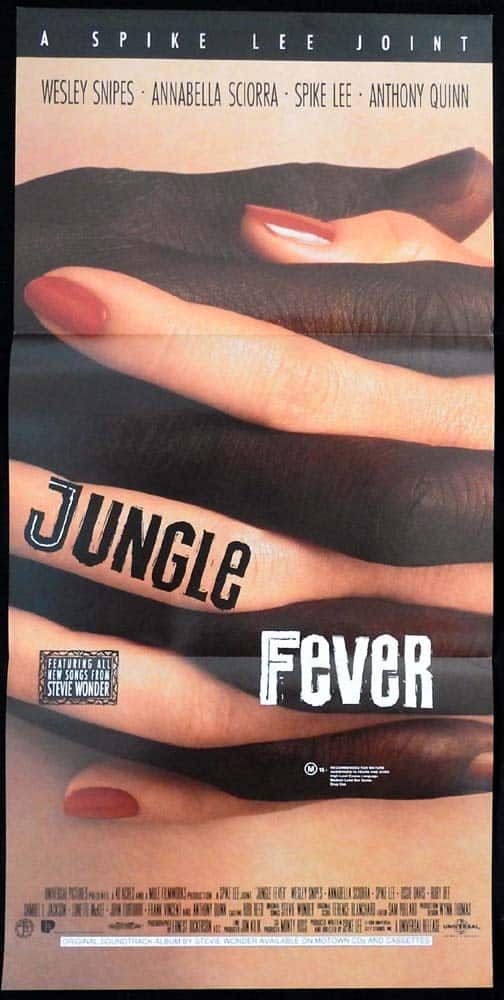 JUNGLE FEVER Original Daybill Movie Poster Wesley Snipes Spike Lee
