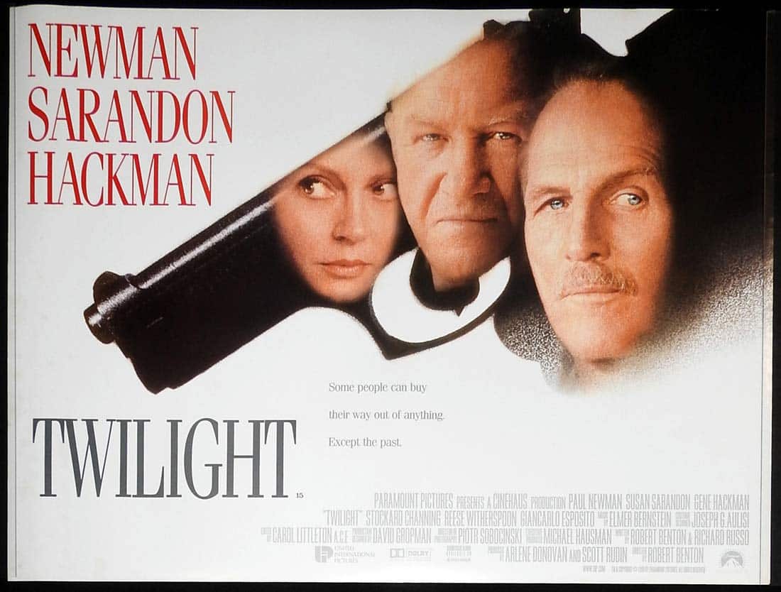 TWILIGHT Original British Quad Movie Poster Paul Newman Susan Sarandon Gene Hackman