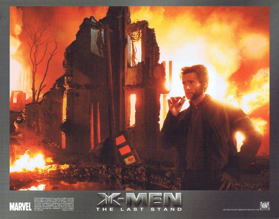 X MEN THE LAST STAND Original Lobby Card 5 Hugh Jackman Halle Berry