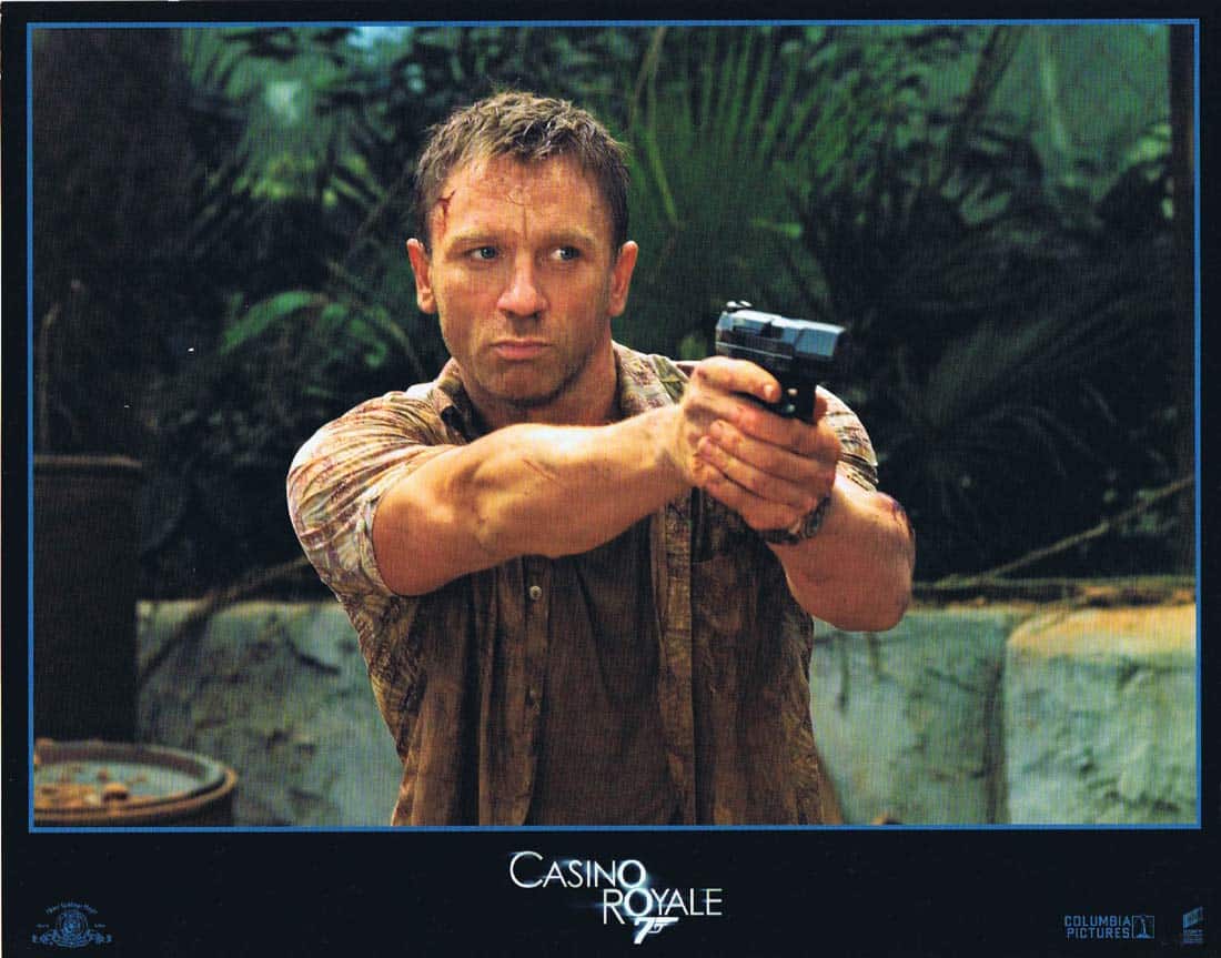 CASINO ROYALE Original Lobby Card 10 Daniel Craig James Bond