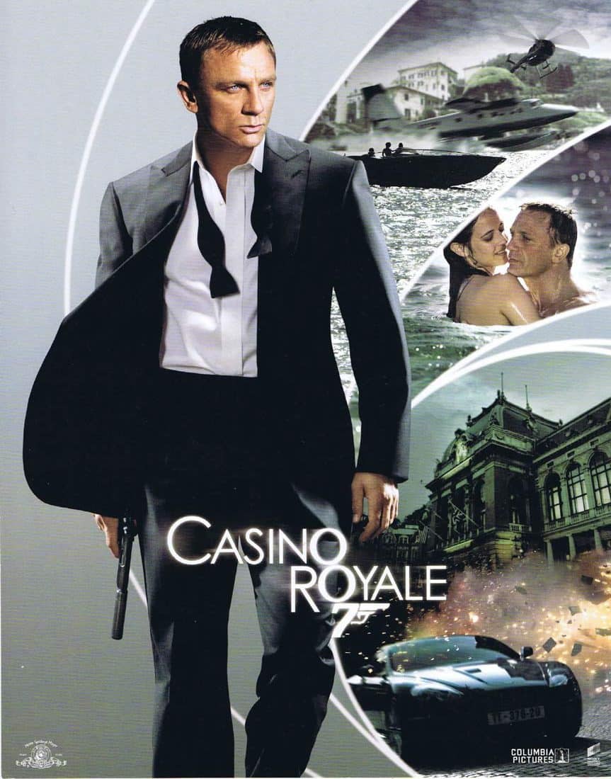 CASINO ROYALE Original Lobby Card 2 Daniel Craig James Bond
