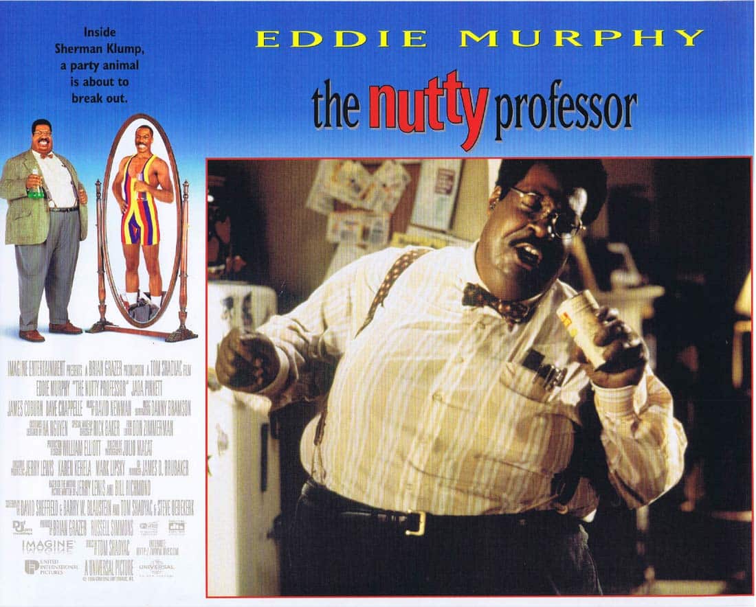 THE NUTTY PROFESSOR Original Lobby Card 1 Eddie Murphy Jada Pinkett