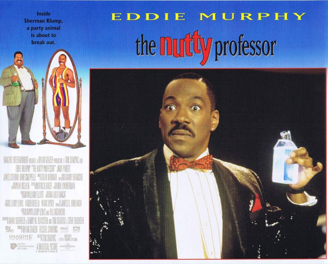THE NUTTY PROFESSOR Original Lobby Card 4 Eddie Murphy Jada Pinkett