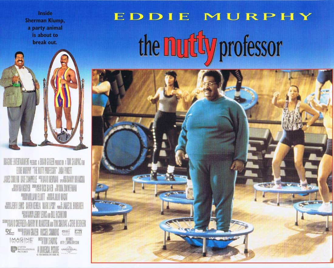 THE NUTTY PROFESSOR Original Lobby Card 6 Eddie Murphy Jada Pinkett