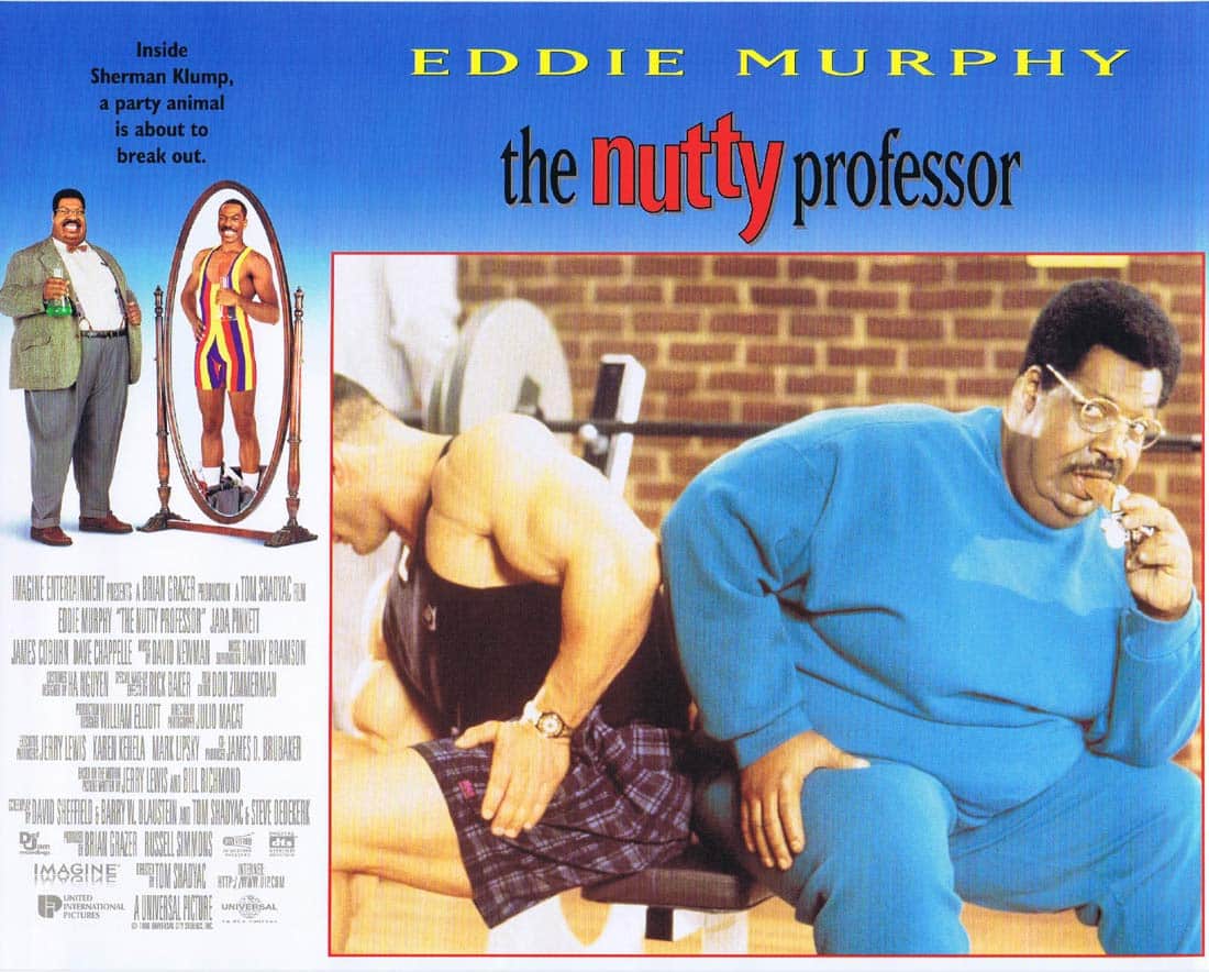 THE NUTTY PROFESSOR Original Lobby Card 7 Eddie Murphy Jada Pinkett