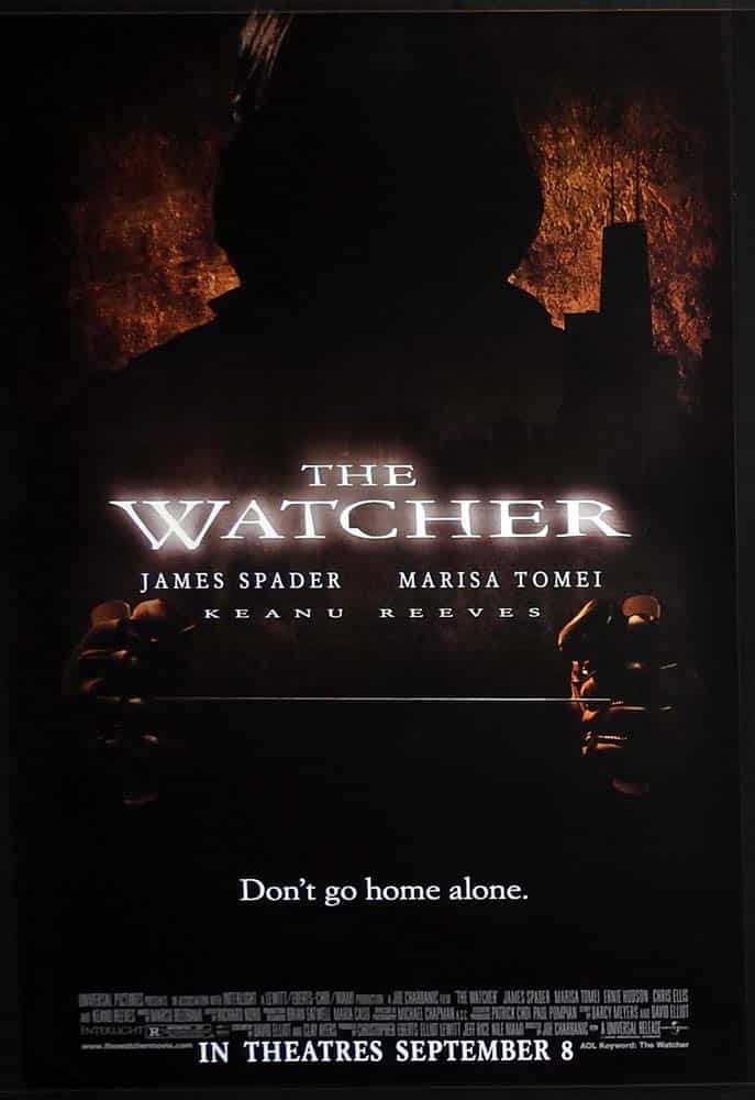 THE WATCHER Original One Sheet Movie Poster James Spader Marisa Tomei