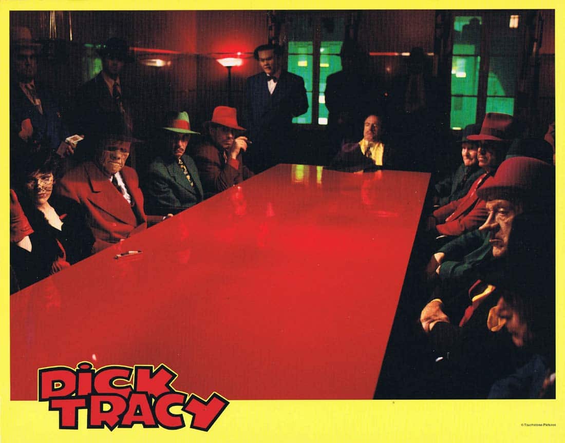 DICK TRACY Original Lobby Card 7 Warren Beatty Madonna Al Pacino