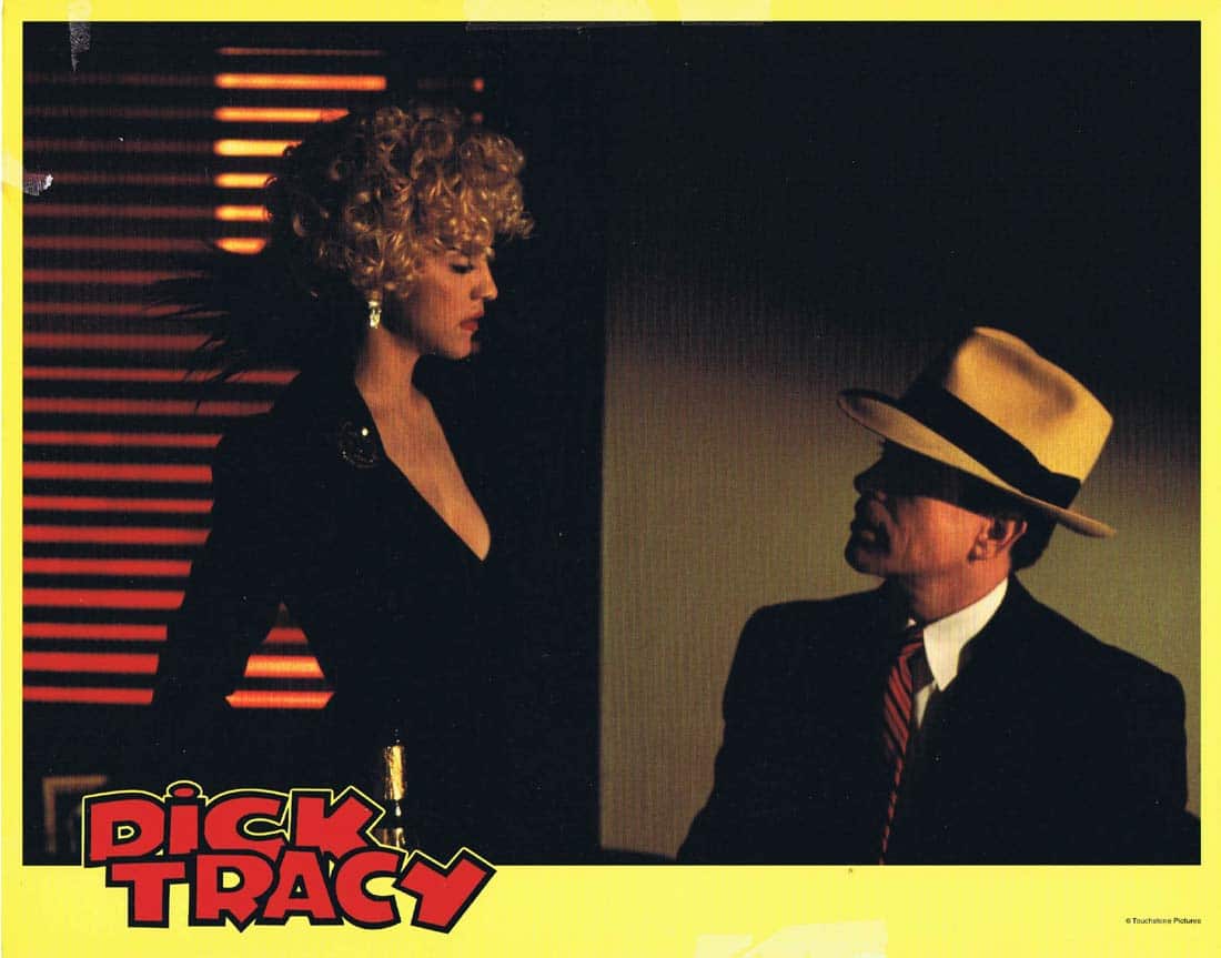 DICK TRACY Original Lobby Card 9 Warren Beatty Madonna Al Pacino