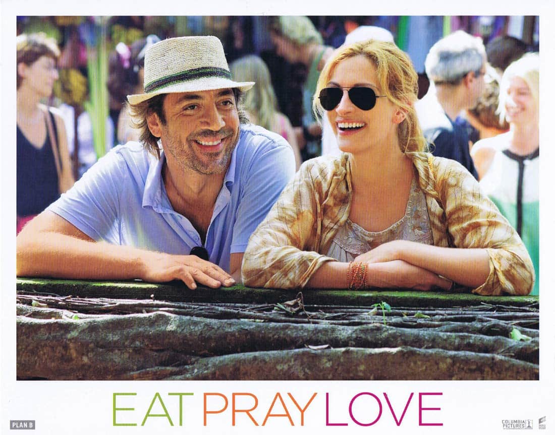 EAT PRAY LOVE Original Lobby Card 5 Julia Roberts James Franco