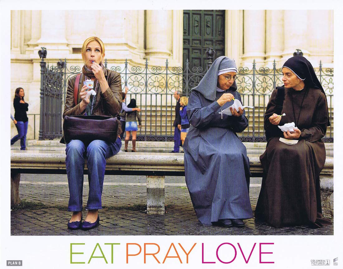EAT PRAY LOVE Original Lobby Card 9 Julia Roberts James Franco