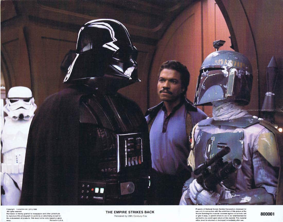 THE EMPIRE STRIKES BACK Original Lobby Card 1 Harrison Ford Star Wars