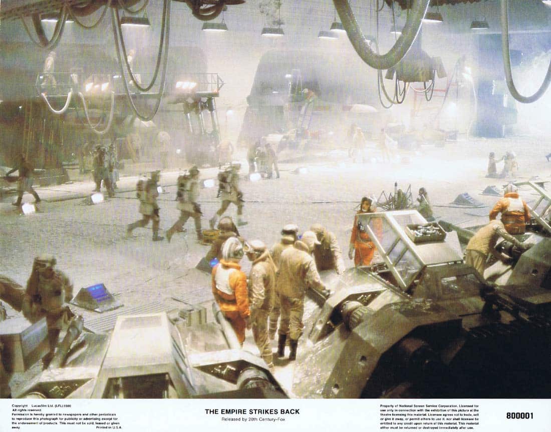 THE EMPIRE STRIKES BACK Original Lobby Card 8 Harrison Ford Star Wars