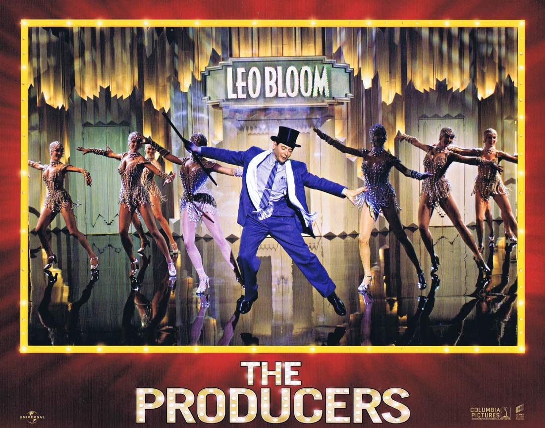 THE PRODUCERS Original Lobby Card 8 Will Ferrell Matthew Broderick Uma Thurman