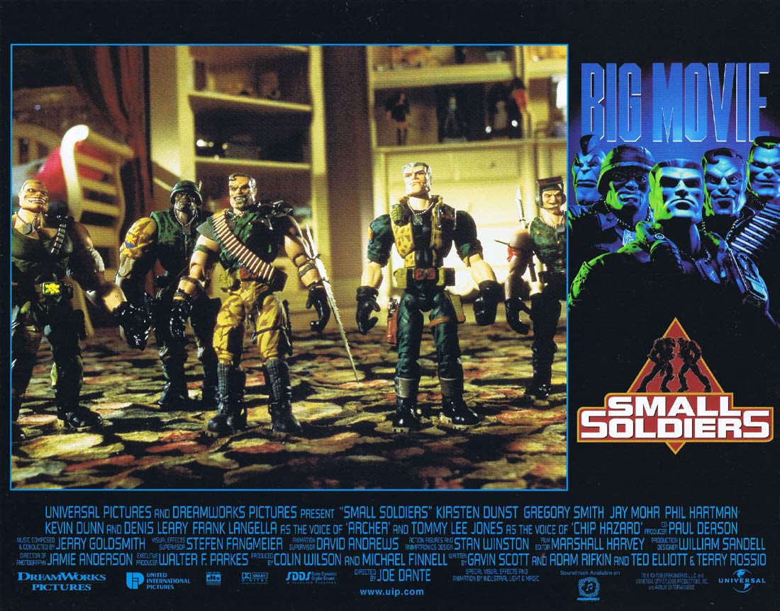SMALL SOLDIERS Original Lobby Card 1 Kirsten Dunst Gregory Smith Jay Mohr