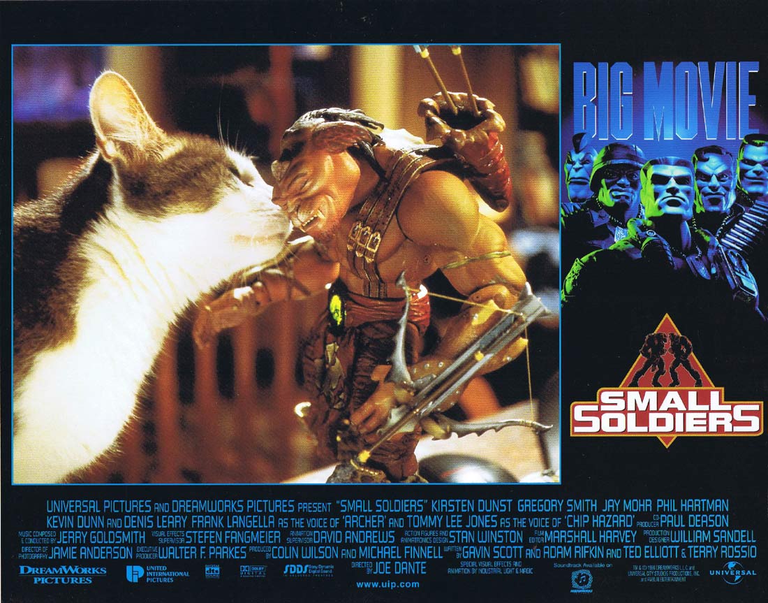 SMALL SOLDIERS Original Lobby Card 2 Kirsten Dunst Gregory Smith Jay Mohr