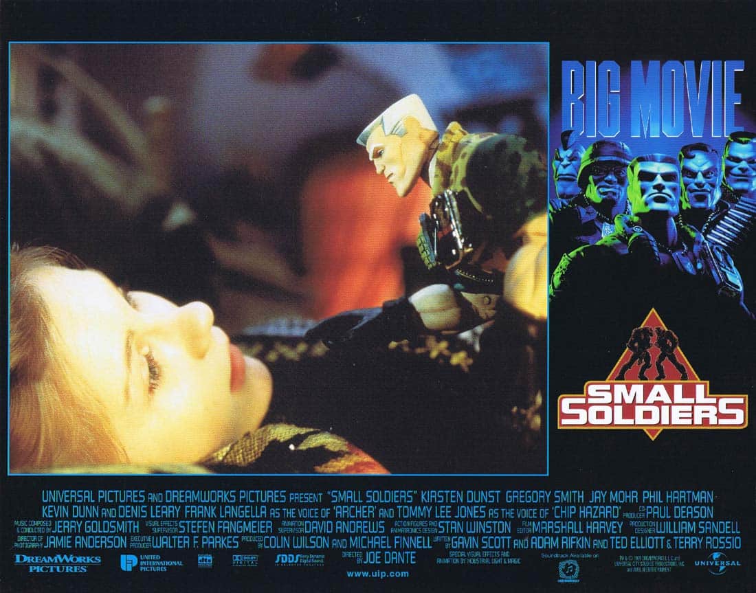 SMALL SOLDIERS Original Lobby Card 5 Kirsten Dunst Gregory Smith Jay Mohr