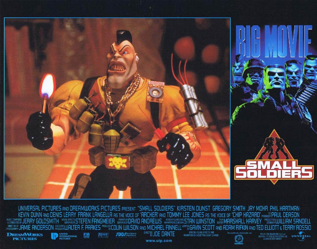 SMALL SOLDIERS Original Lobby Card 7 Kirsten Dunst Gregory Smith Jay Mohr