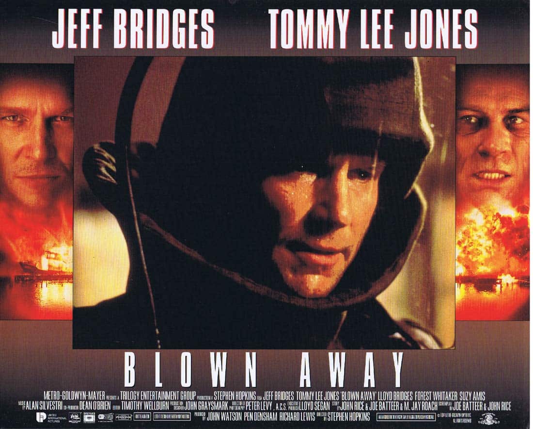 BLOWN AWAY Original Lobby Card 7 Jeff Bridges Tommy Lee Jones Forest Whitaker