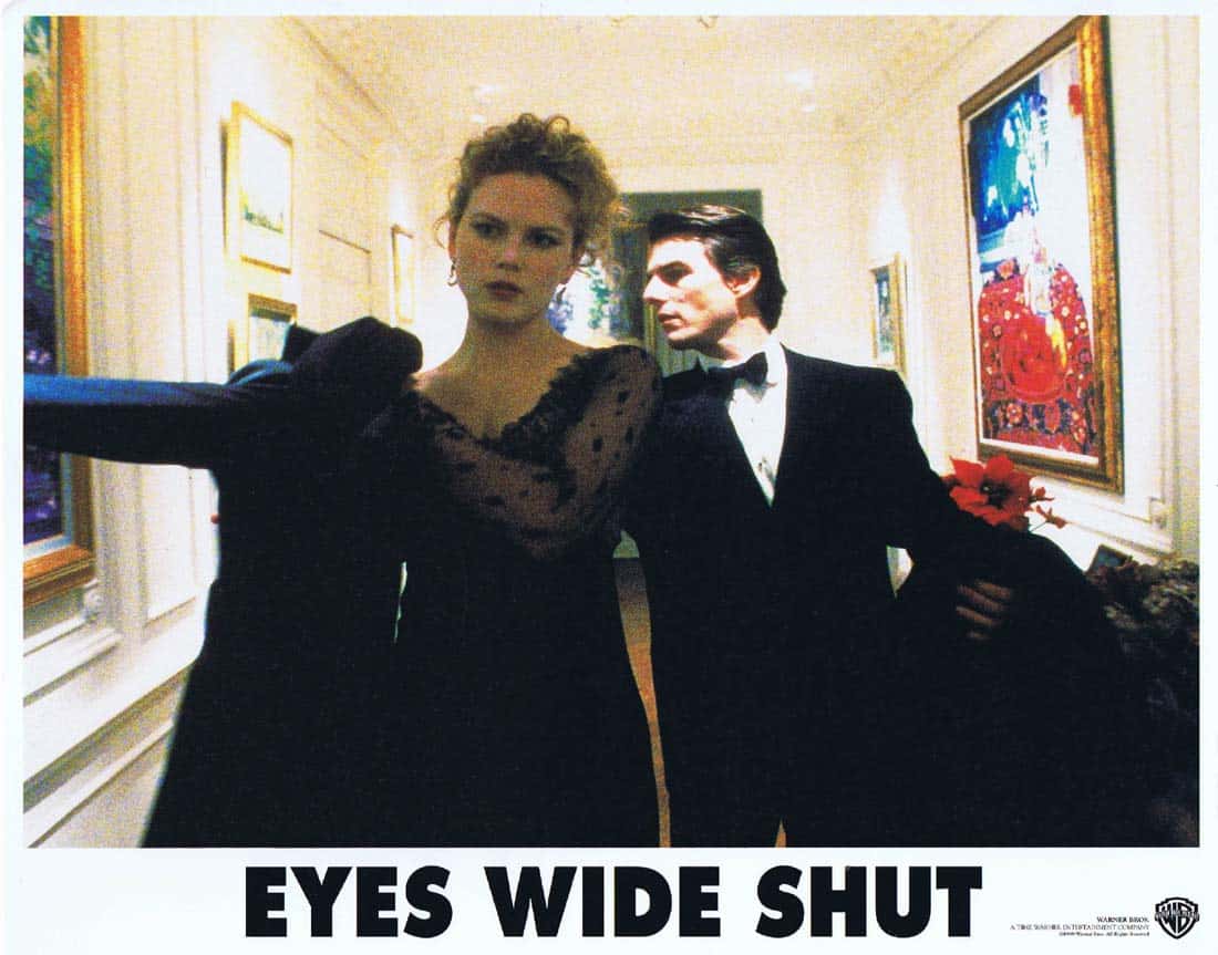 EYES WIDE SHUT Original Lobby Card 8 Tom Cruise Nicole Kidman Stanley Kubrick
