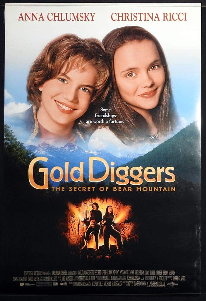 GOLD DIGGERS Original One Sheet Movie Poster Anna Chlumsky Christina Ricci Polly Draper