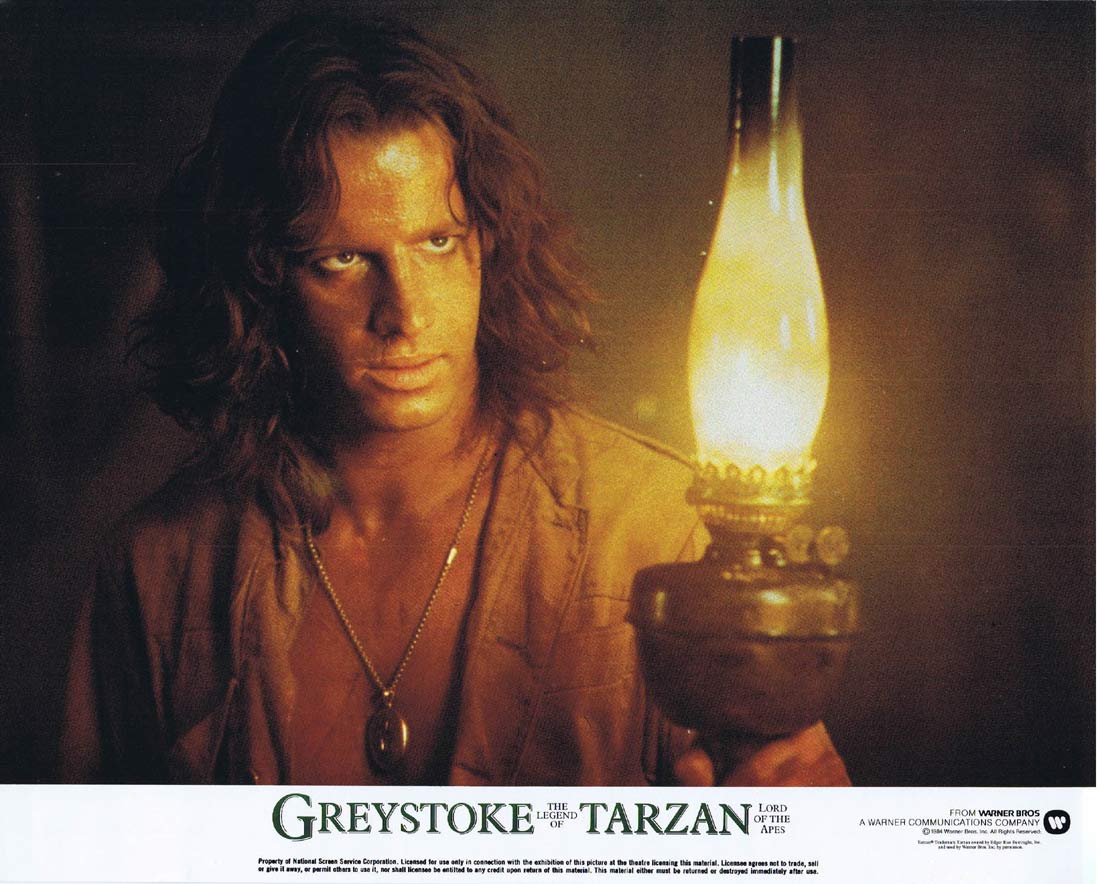 GREYSTOKE THE LEGEND OF TARZAN Original Lobby Card 6 Christopher Lambert