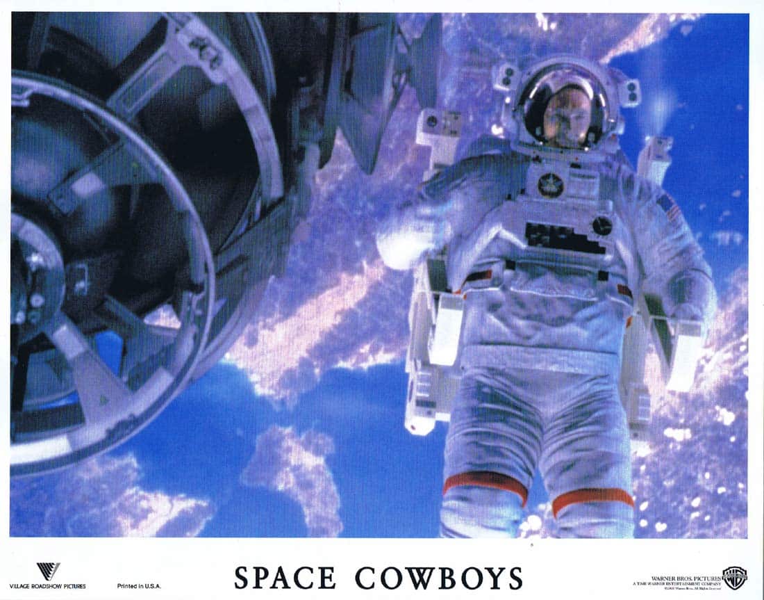 SPACE COWBOYS Original Lobby Card 3 Clint Eastwood Tommy Lee Jones Donald Sutherland