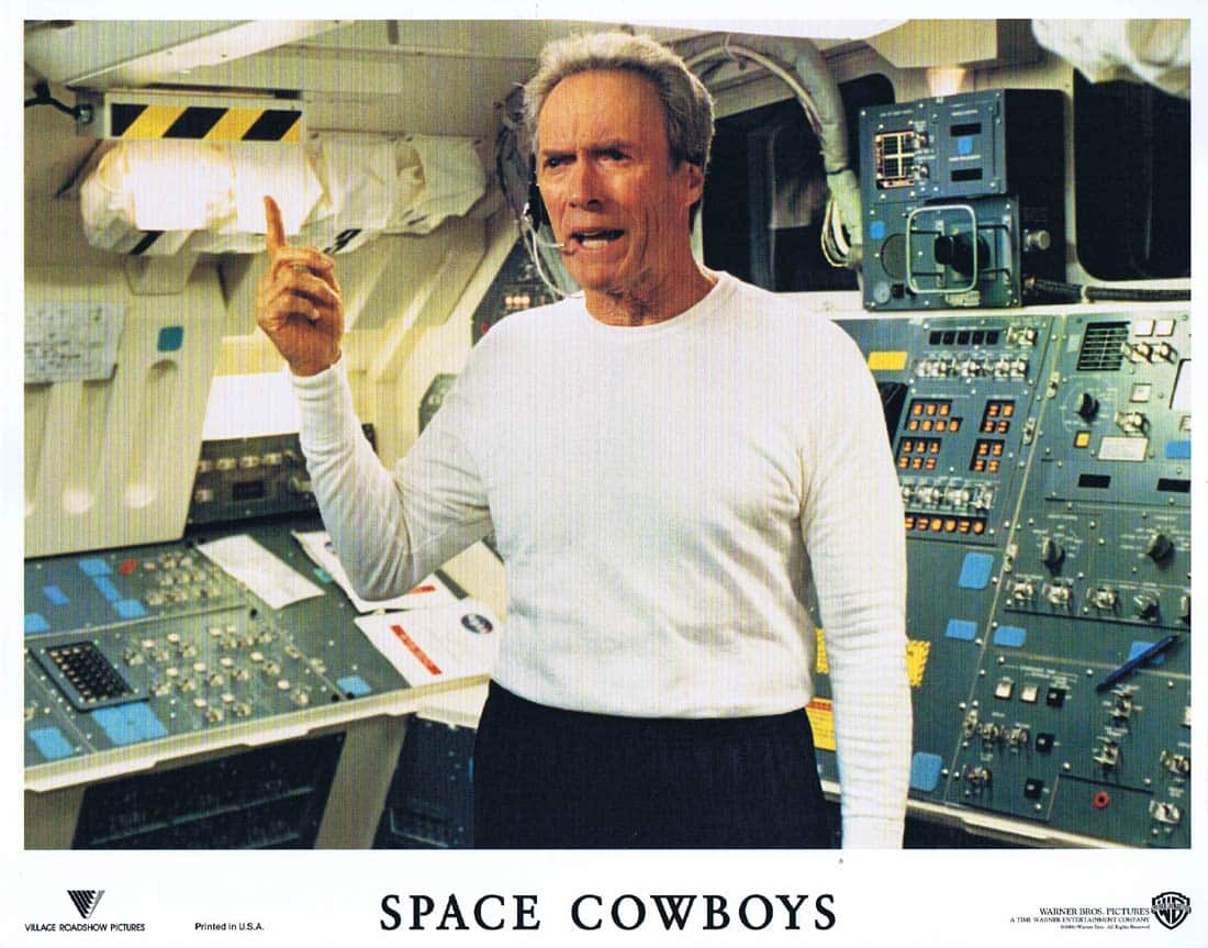 SPACE COWBOYS Original Lobby Card 4 Clint Eastwood Tommy Lee Jones Donald Sutherland