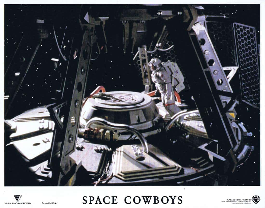 SPACE COWBOYS Original Lobby Card 5 Clint Eastwood Tommy Lee Jones Donald Sutherland