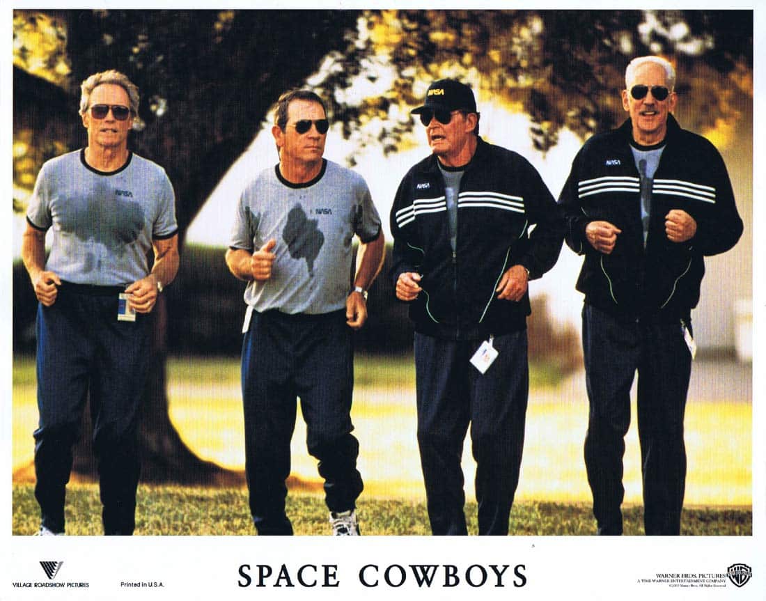 SPACE COWBOYS Original Lobby Card 6 Clint Eastwood Tommy Lee Jones Donald Sutherland