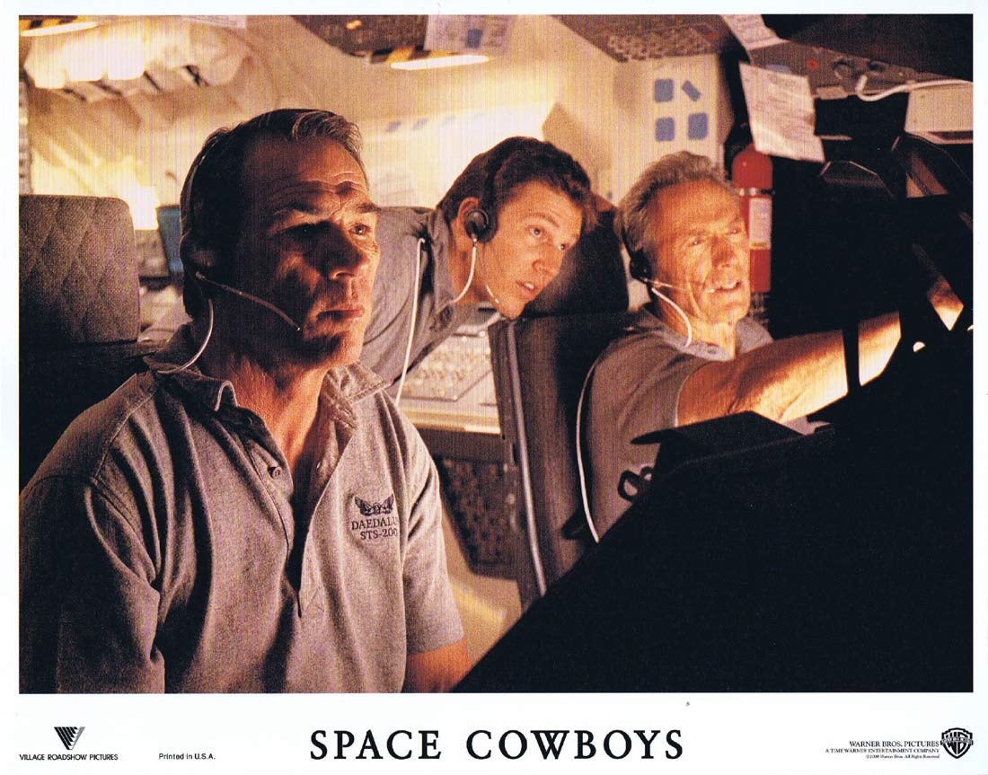 SPACE COWBOYS Original Lobby Card 7 Clint Eastwood Tommy Lee Jones Donald Sutherland