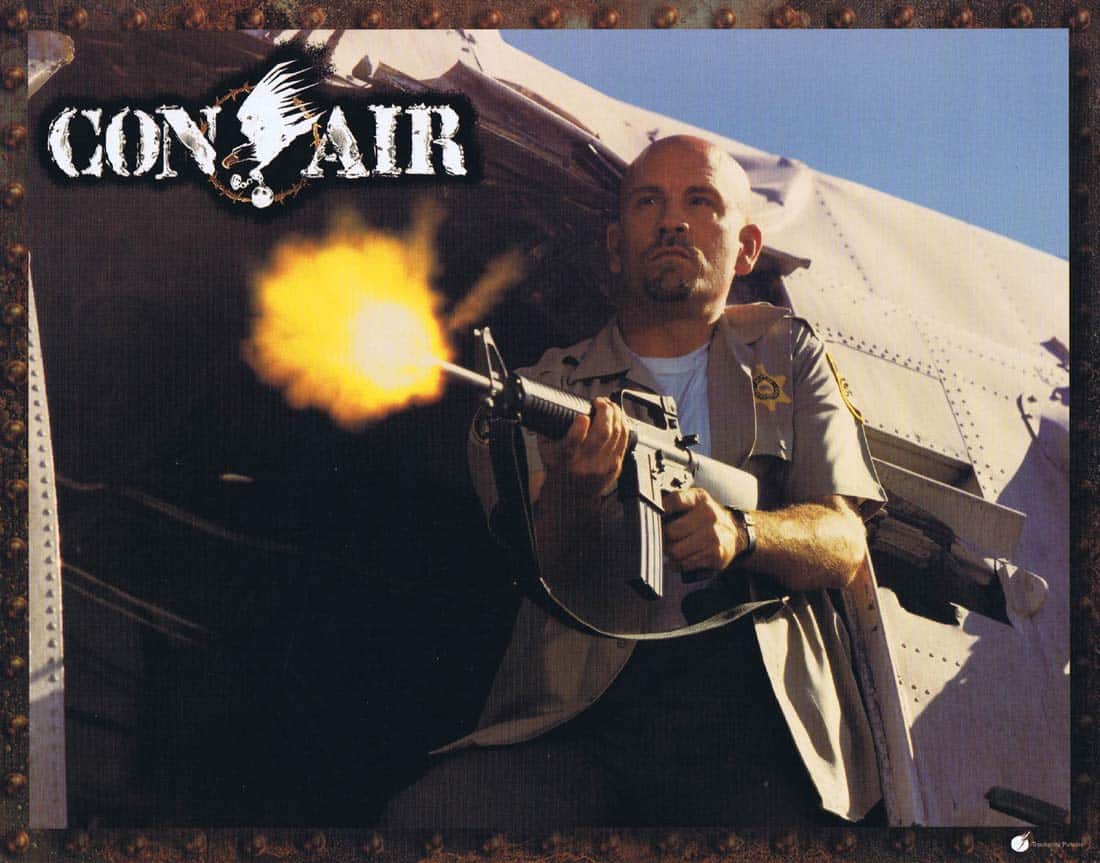 CON AIR Original US Lobby card 7 Nicolas Cage John Cusack John Malkovich