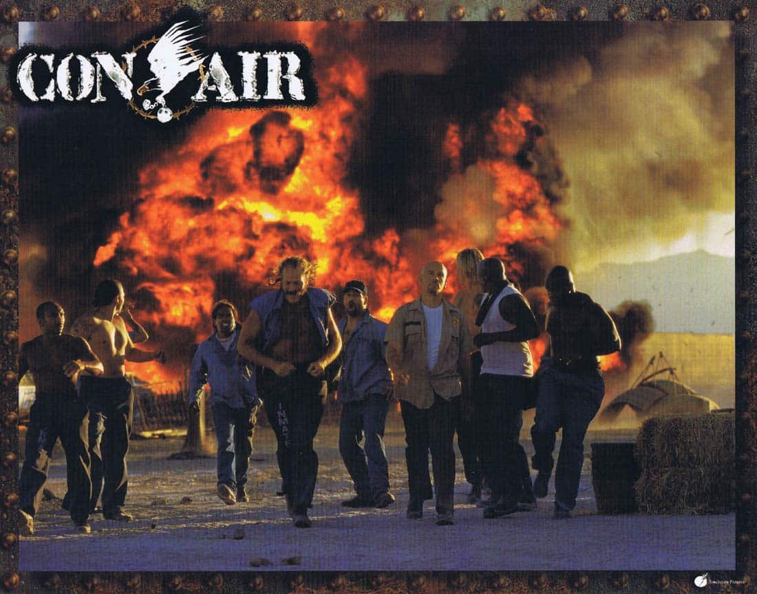 CON AIR Original US Lobby card 8 Nicolas Cage John Cusack John Malkovich