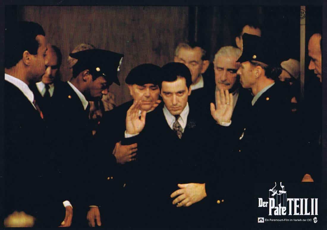 THE GODFATHER PART II Original German Lobby Card 11 Al Pacino