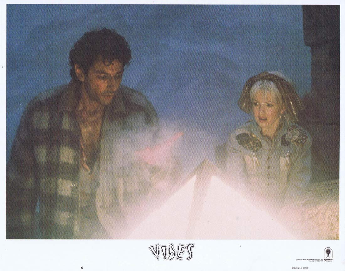VIBES Original Lobby Card 6 Cyndi Lauper Jeff Goldblum Julian Sands