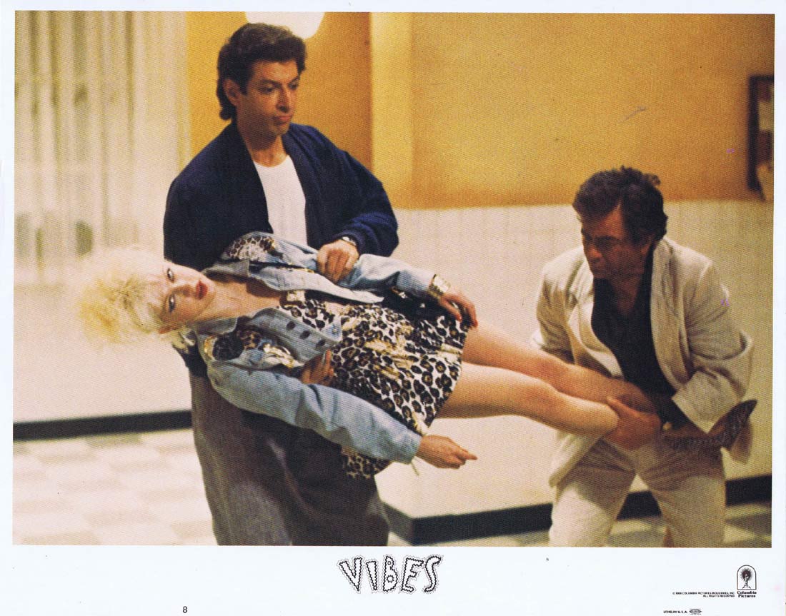 VIBES Original Lobby Card 8 Cyndi Lauper Jeff Goldblum Julian Sands