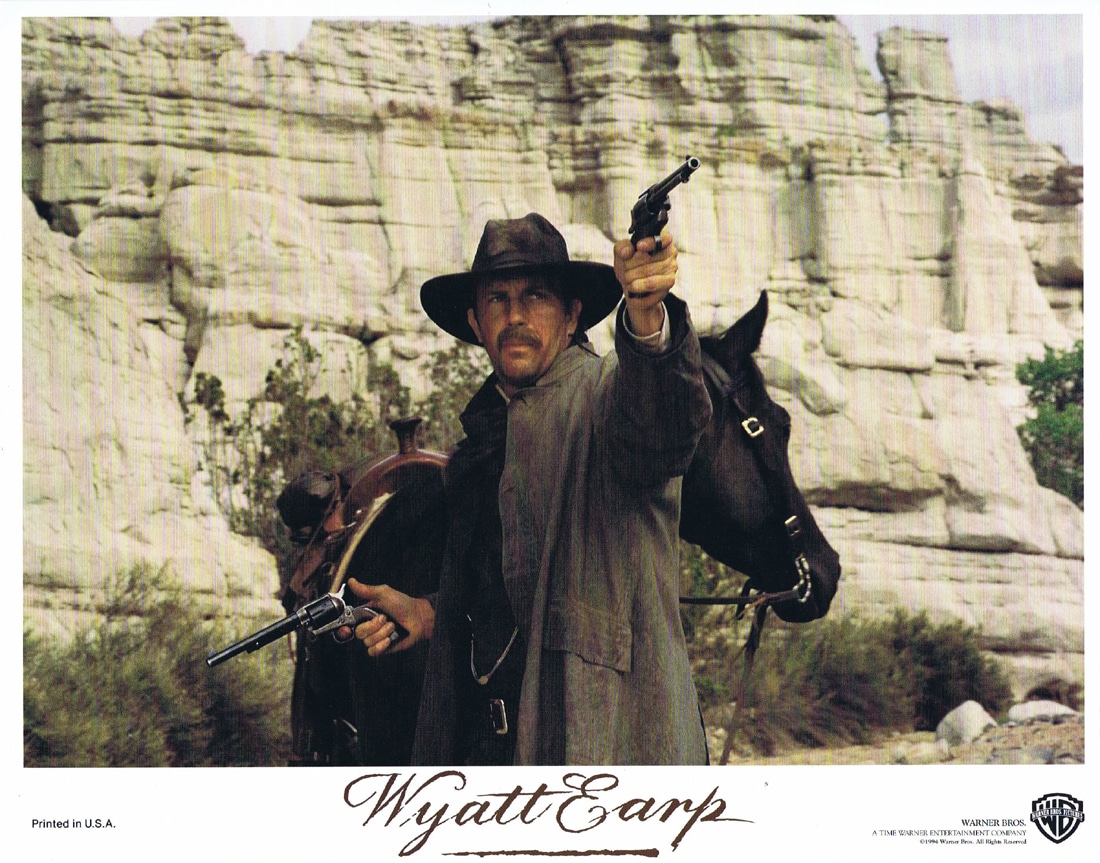 WYATT EARP Original Lobby Card 7 Kevin Costner Dennis Quaid Gene Hackman