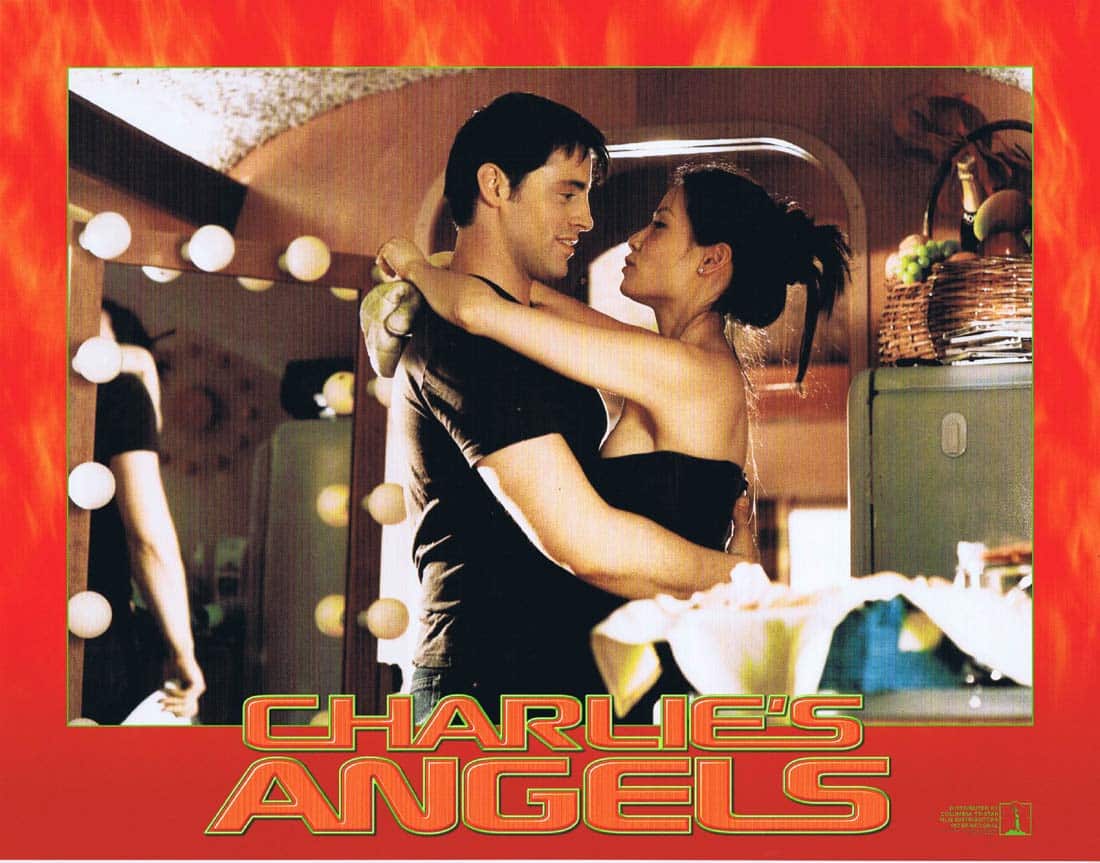 CHARLIE’S ANGELS Original Lobby Card 5 Cameron Diaz Drew Barrymore Lucy Liu