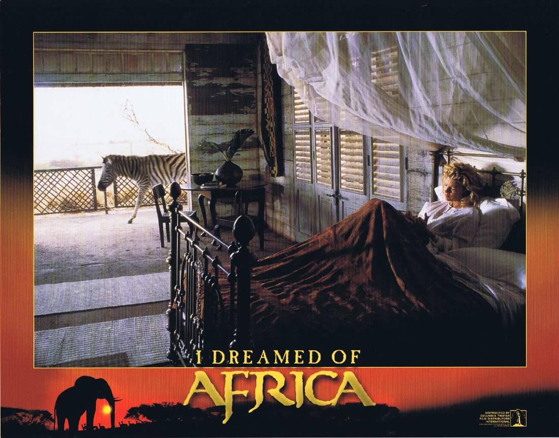 I DREAMED OF AFRICA Lobby Card 4 KIM BASINGER Daniel Craig