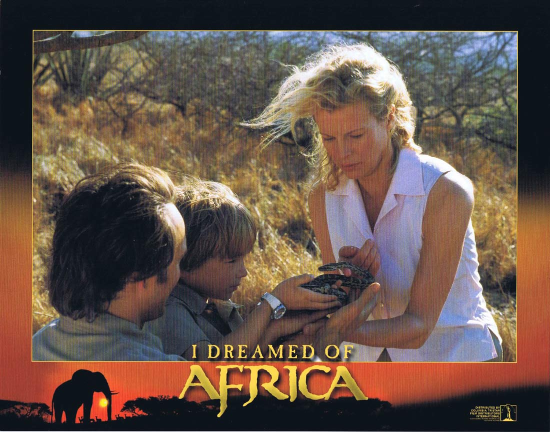 I DREAMED OF AFRICA Lobby Card 5 KIM BASINGER Daniel Craig