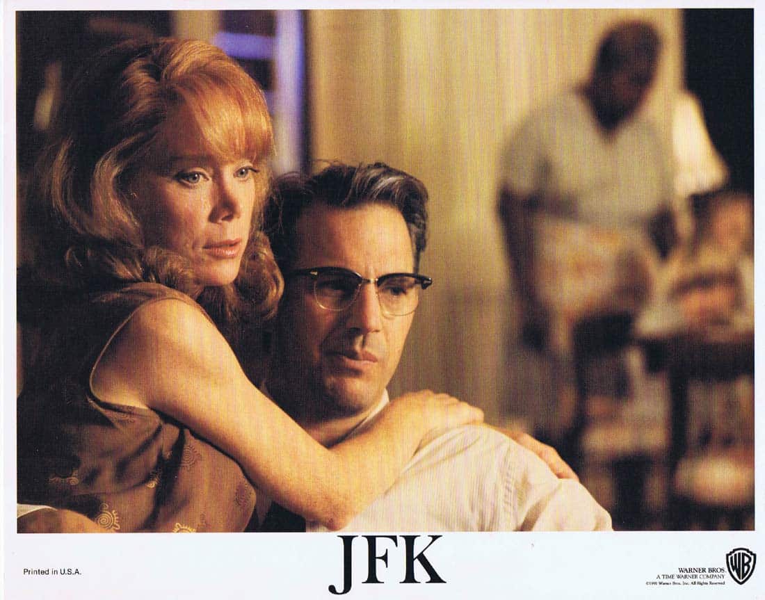 JFK Original Lobby Card 2 Kevin Costner Oliver Stone Kevin Bacon