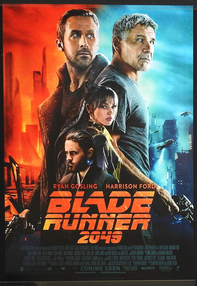 BLADE RUNNER 2049 Original INT ADV DS One sheet Movie poster Ryan Gosling Harrison Ford