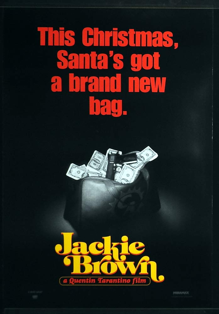 JACKIE BROWN Original US ADVANCE One Sheet Movie Poster Quentin Tarantino