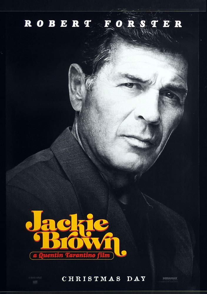 JACKIE BROWN Original ADV One Sheet Movie Poster Robert Forster Quentin Tarantino