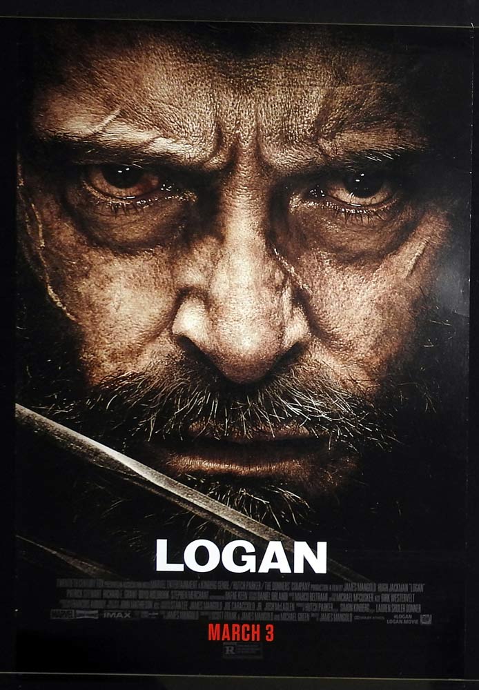 LOGAN Original US ADV One Sheet Movie Poster Hugh Jackman Patrick Stewart Richard E. Grant